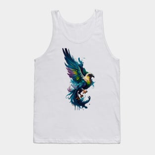 Colourful eagle art Tank Top